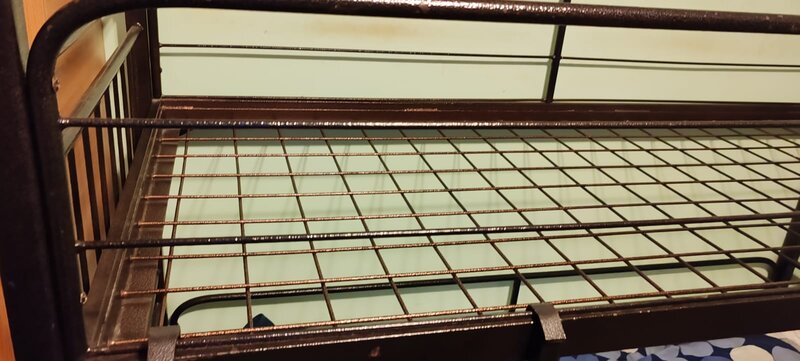 Pat supraetajat din fier forjat 90/200