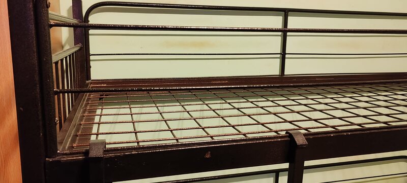 Pat supraetajat din fier forjat 90/200